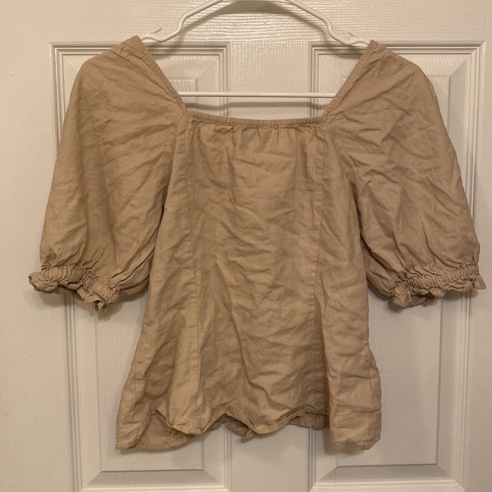 Square neck top - Picture 4 of 4